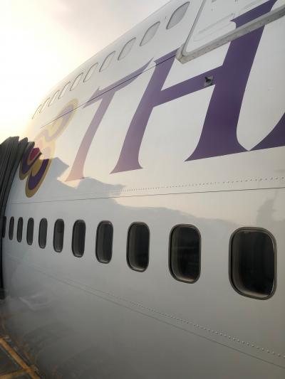 タイ国際航空ボーイング７４７でいく至福の空旅　