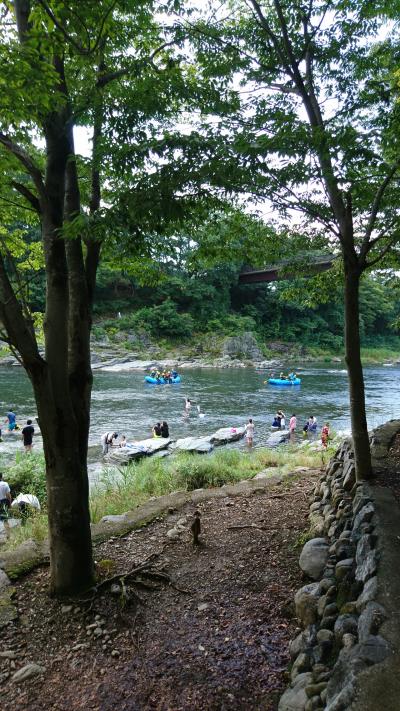 夏一泊家族旅行～バーベキューに挑戦in長瀞