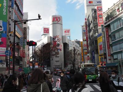 実家への帰省途中に渋谷のよってみた