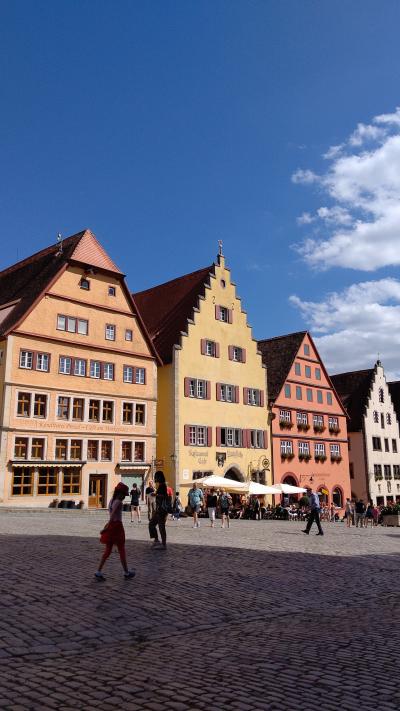 念願のヨーロッパ！ドイツ編②ローデンブルグ&amp;ヴェルツブルグ 可愛らしい中世の街並み