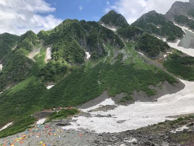 目指せ 北穂高山頂 1