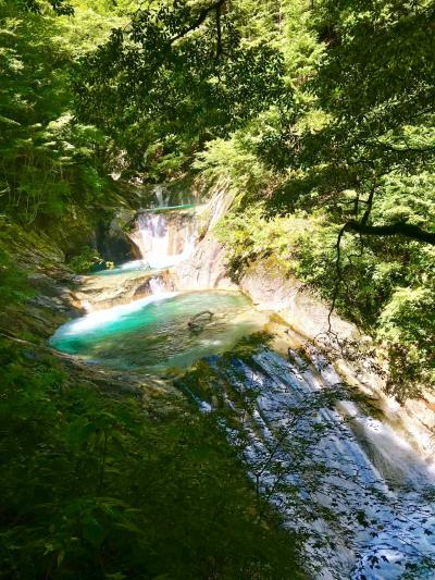 美しい西沢渓谷を眺めに