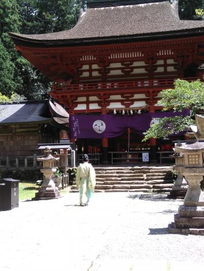 丹生都比売神社へ原２でツーリング