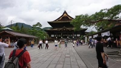 8月に善光寺に行って来ました。