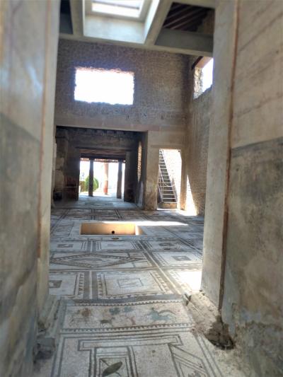 第5日目(8月10日)ナポリからポンペイ観光、ナポリ観光(カポディモンテ美術館)、フェリーでパレルモへ