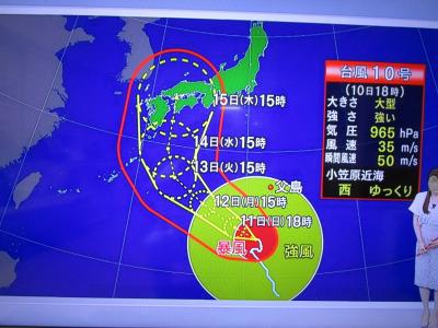 台風直前の高知よさこい祭り（追手筋本部競演場）