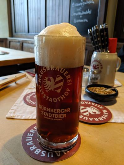 夏のザルツブルクと南ドイツ【3】ニュルンベルクの赤いビールを求めて