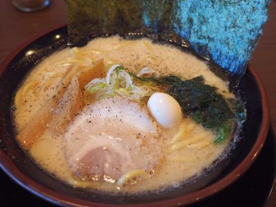 正月初ラーメンは、山亀家でした