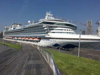 銀婚旅行で憧れのクルーズ (6日目)横浜港着・下船
