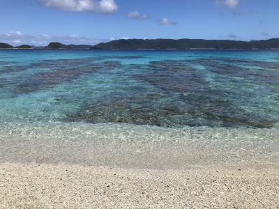 夏の終わりの沖縄一泊二日。慶良間ブルーの海でsupとシュノーケリング。