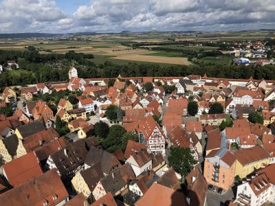 2019夏、27歳女ドイツ鉄道一人旅④~4日目午前:城壁の街ネルトリンゲン編~