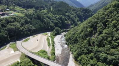 かおれ大橋,馬瀬川,吊り橋【橋めぐり】岐阜県,下呂市