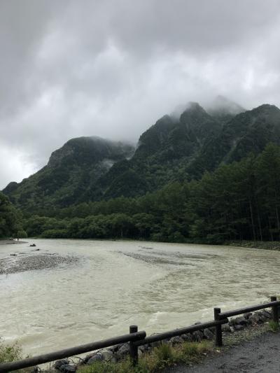 残念過ぎる雨の上高地・松本・美ヶ原の旅