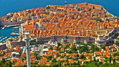 #52　クロアチア・ドゥブロブニク　快晴の旧市街と城壁巡り　-旧ユーゴの国を歩く４-