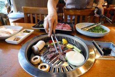 ０８．お盆休みの釜山3泊　思味軒（サミホン）の夕食 