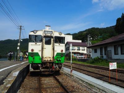 2019.08 お盆の信越・鉄道旅行（５）代行バス+キハ40運転の只見線に乗ってきた。