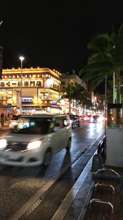 ４人で那覇、台風にめげない旅