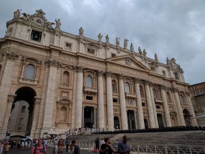 40代おひとり様の初心者海外旅行【イタリア7日目 ローマ　バチカン　サン・ピエトロ大聖堂】