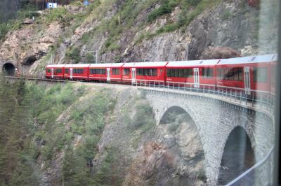 アルプス５大名峰と絶景列車の旅 5 憧れの氷河特急に乗りました