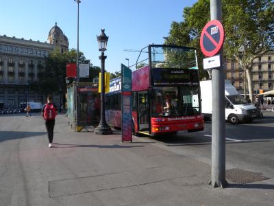 スペイン　初バルセロナ②　～Barcelona Bus Turisticで市内観光～