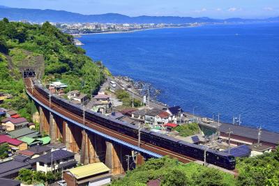 根府川周辺から眺める晩夏の相模湾の風景を探しに訪れてみた