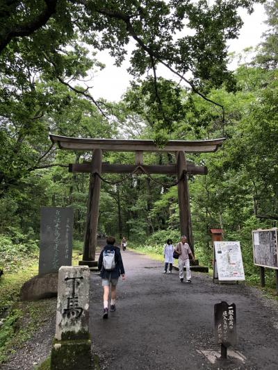 野尻湖・立山登山、そして急遽「延長しま～す」と松本滞在4日目5日目