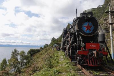 バイカル湖岸ぶらり鉄道旅