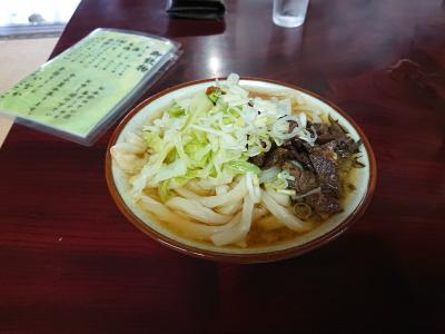 山梨二日目も吉田うどんにしました。