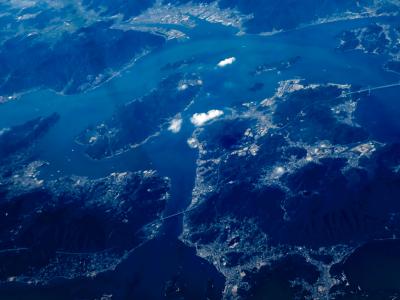 しまなみ海道空撮♪尾道水道多々羅大橋因島生口島大三島向島佐木島内海大橋笠岡諸島下津井瀬戸大橋2019年９月中国 杭州７泊８日(個人旅行)３