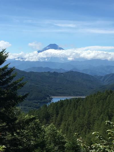 初秋の甲州旅行（大菩薩嶺、嵯峨塩館、勝沼）①