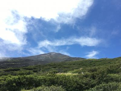 夏の終わりに富士登山　