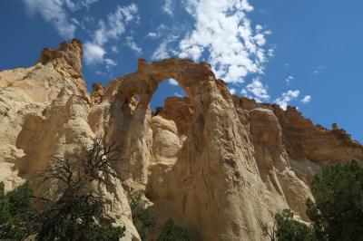 グランドサークル（2019）ユタ周遊　９　Grosvenor Arch、Toadstool Hoodoos