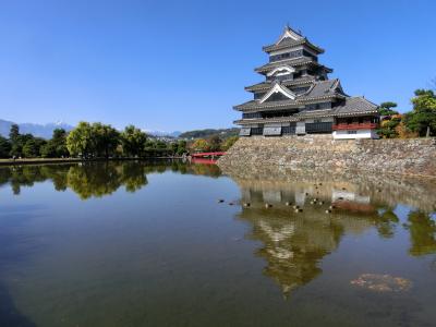 岐阜・長野の旅（後編）国宝松本城を訪れ、市内をサイクリング