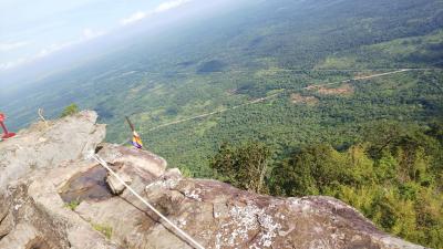 初カンボジアの3日目は、プレアビヒア観光で最高の景色を