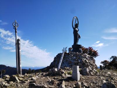 2019秋　釈迦ヶ岳登山