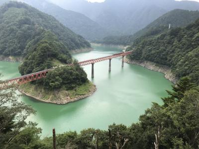 2019　初めての寸又峡温泉と奥大井湖上駅、長島ダム