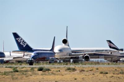 【2019海外】飛行機の墓場へ行ってみた（再び）　～モハーベ ＆ ヴィクターヴィル～