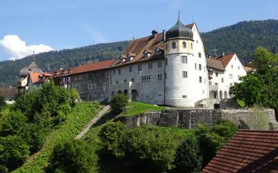 2018夏ボーデン湖とライン川の旅10:ブレゲンツ、ボーデン湖東端の街