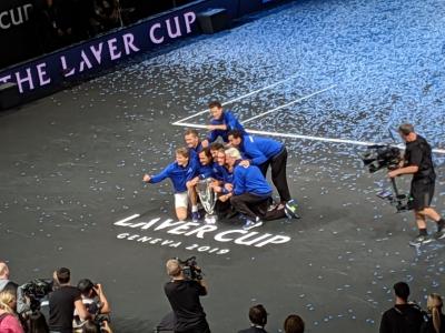 なぜだかスイス 11   We’re Roger’s fans from all over the world♪ Laver Cup最終日