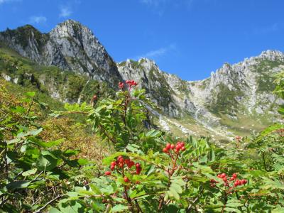 紅葉には一週間早かった千畳敷カール　2019/9/26