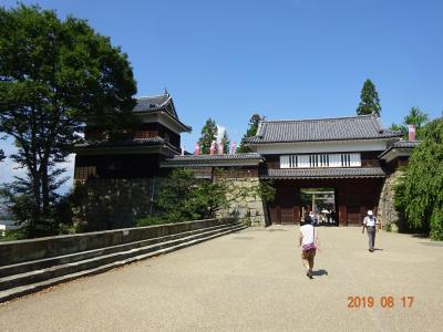 夏休み　家族で上信越の真ん中らへんへ【３日目】　上田城と佐久平ハイウエイオアシス・パラダ