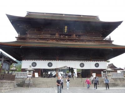 山形・新潟・長野・山梨県を回るおじさんの一人旅・その5/長野善光寺編