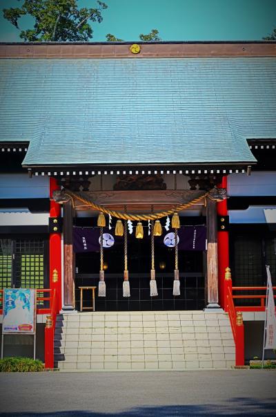 常盤平-3　金ケ作熊野神社（平成7年再建）参拝　☆熊野本宮大社の分社/御神木は更新され