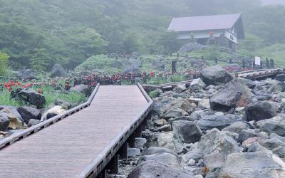 那須高原 家族旅行［ 1 ］出発～雨の殺生石&天皇陛下に遭遇!?（1日目）