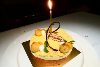 娘2歳の誕生日アモイ3★福建料理とカフェとお誕生日会　～同安飯店・COOPER CAFE・王品台塑牛排～