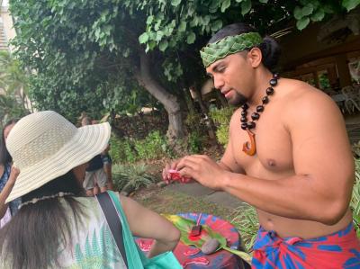 ★娘とHAWAII旅行 7泊9日 ★1日目 フォスター植物園・ルアウショーなど