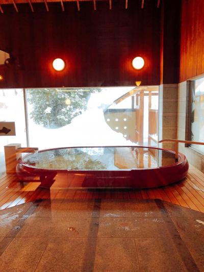 谷川温泉　別邸仙寿庵へ。前日からの大雪！で温泉満喫、のんびり過ごしました。