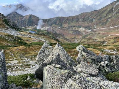 北アルプス第２弾・立山三山　浄土山へ