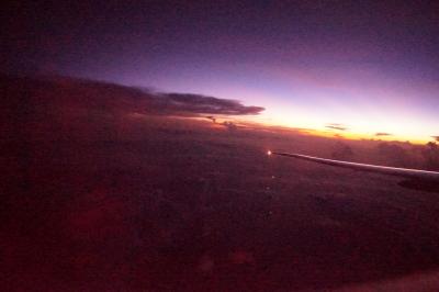 夕陽がキレイだった!