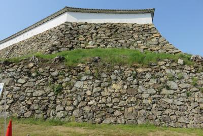 2018春、岡山と兵庫の日本百名城(13/15)：姫路城(2)：天守の庭、下山里、二段高石垣